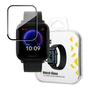 MG Watch Glass Hybrid ochranné sklo na Xiaomi Amazfit Bip U Pro, čierne vyobraziť