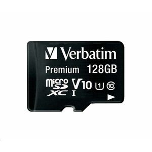 VERBATIM Premium U1 Micro SecureDigital SDXC 128GB vyobraziť