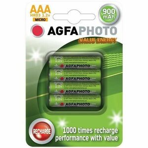 AgfaPhoto nabíjací NiMH batéria AAA, 900mAh, blister 4ks vyobraziť