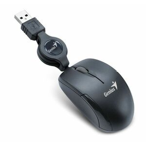 GENIUS myš MicroTraveler V2/ drôtová/ 1200 dpi/ USB/ čierna vyobraziť