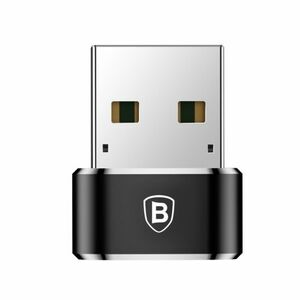 Baseus adaptér USB Type-C / USB, čierny (CAAOTG-01) vyobraziť