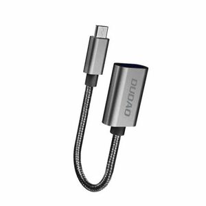 Dudao L15M OTG adaptér USB / Micro USB 2.0, sivý (L15M) vyobraziť
