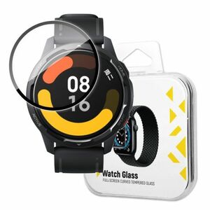 MG Watch Glass Hybrid ochranné sklo na Xiaomi Watch Color 2, čierne vyobraziť