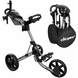 Clicgear Model 4.0 SET Matt Silver Manuálny golfový vozík vyobraziť