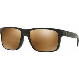 Oakley Holbrook 9102D7 Matte Black/Prizm Tungsten Polarized XL Lifestyle okuliare vyobraziť