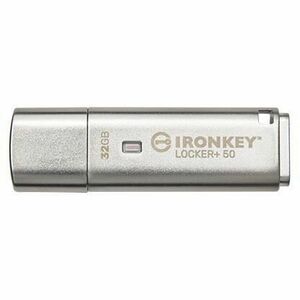 Kingston 32GB IKLP50 IronKey Locker+ 50 AES USB, w/256bit Encryption vyobraziť