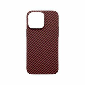 Sturdo puzdro Iphone 14 Pro Max, červená, Carbon vyobraziť