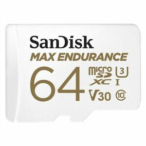 HAMA 186473 SANDISK MAX ENDURANCE MICROSDHC CARD 64GB vyobraziť