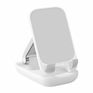 Baseus Seashell stojan na mobil, biely vyobraziť