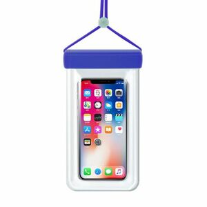 MG Beach Bag vodotesné puzdro na mobil 6.7'', modré vyobraziť