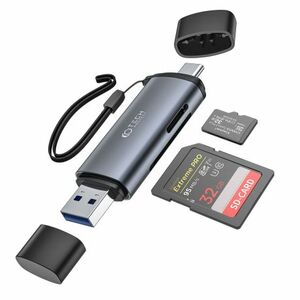 Tech-Protect Ultraboost čítačka kariet SD / Micro SD, šedá vyobraziť