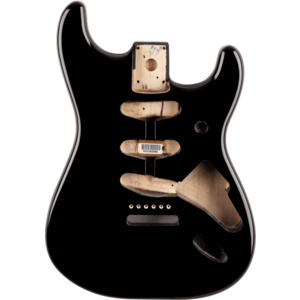Fender Stratocaster Čierna vyobraziť