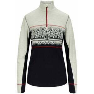 Dale of Norway Moritz Basic Womens Sweater Superfine Merino Navy/White/Raspberry L Sveter vyobraziť