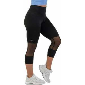 Nebbia High-Waist 3/4 Length Sporty Leggings Black S Fitness nohavice vyobraziť