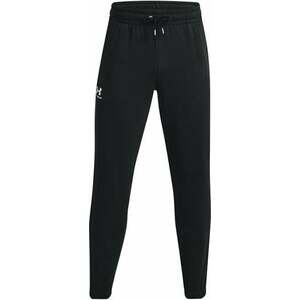 Under Armour Men's UA Essential Fleece Joggers Black/White L Fitness nohavice vyobraziť