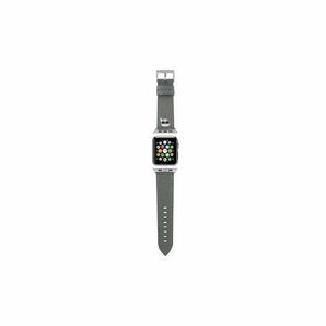 Karl Lagerfeld case for 38 / 40 KLAWMOKHG Apple Watch Strap Saffiano KH silver vyobraziť