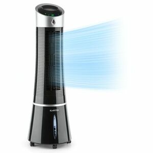 Klarstein Skyscraper Ice 4 v 1, ventilátor, ochladzovač vzduchu, čistička vzduchu, zvlhčovač, 210 m³/h, 45 W, oscilácia, mobilný, diaľkové ovládanie vyobraziť
