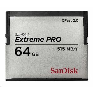 SanDisk CFAST 2.0 64GB Extreme Pro (515 MB/s) vyobraziť