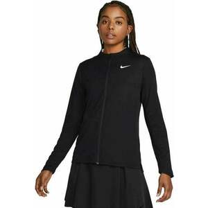 Nike Dri-Fit ADV UV Womens Top Black/White S Polo košeľa vyobraziť
