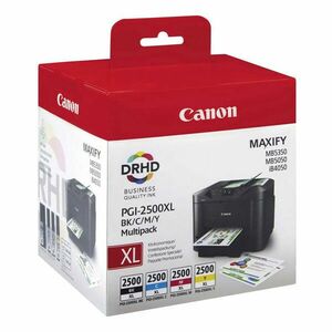 CANON PGI-2500 - originálna cartridge, čierna + farebná, 1x29ml/3x9, 6ml vyobraziť