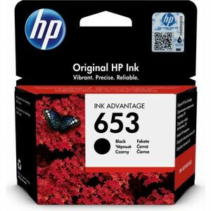 HP 3YM75AE - originálna cartridge HP 653, čierna, 6ml vyobraziť