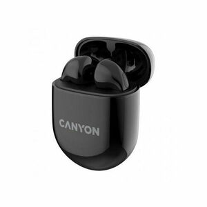 Canyon TWS-6, True Wireless slúchadlá v klasickom dizajne, čierne vyobraziť