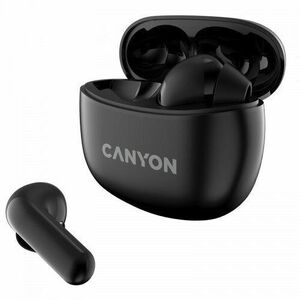 Canyon TWS-5, True Wireless slúchadlá v klasickom dizajne, čierne vyobraziť