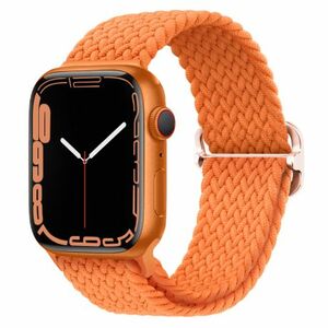 BStrap Elastic Nylon remienok na Apple Watch 38/40/41mm, orange vyobraziť