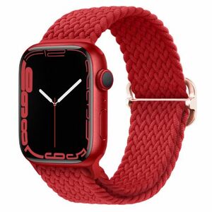 BStrap Elastic Nylon remienok na Apple Watch 42/44/45mm, red (SAP013C33) vyobraziť
