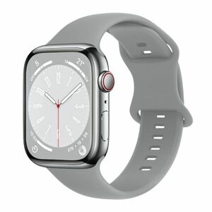 BStrap Smooth Silicone remienok na Apple Watch 38/40/41mm, gray (SAP014C07) vyobraziť