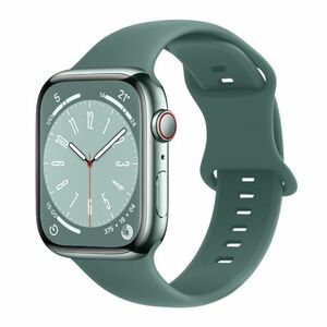 BStrap Smooth Silicone remienok na Apple Watch 38/40/41mm, beedle green (SAP014C10) vyobraziť