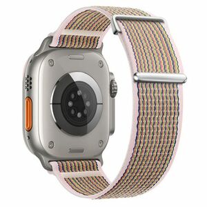 BStrap Velcro Nylon remienok na Apple Watch 38/40/41mm, silty sand (SAP016C05) vyobraziť