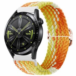 BStrap Elastic Nylon remienok na Huawei Watch GT3 42mm, fragrant orange (SSG024C1308) vyobraziť