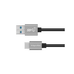 Kábel KRUGER & MATZ KM1263 Basic USB/USB-C 1m Black vyobraziť