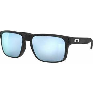 Oakley Holbrook 9102T955 Matte Black Camo/Prizm Deep Water Polarized XL Lifestyle okuliare vyobraziť