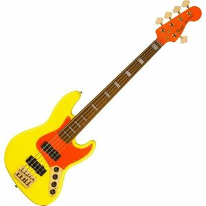 Fender MonoNeon Jazz Bass V Neon Yellow vyobraziť