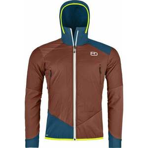 Ortovox Swisswool Col Becchei Hybrid Jacket M Outdoorová bunda Clay Orange L vyobraziť