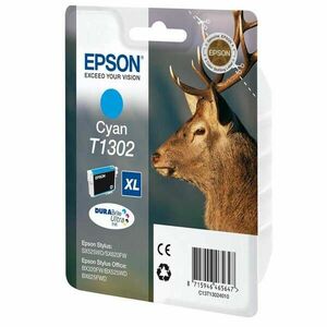 EPSON T1302 (C13T13024010) - originálna cartridge, azúrová, 765 strán vyobraziť