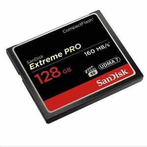 SanDisk Compact Flash 128GB Extreme Pro (160MB/s) VPG 65, UDMA 7 vyobraziť