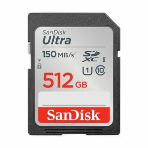 SanDisk SDXC karta Ultra 512GB (150MB/s) vyobraziť