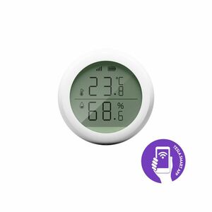 Teslá Smart Sensor Temperature and Humidity Display vyobraziť