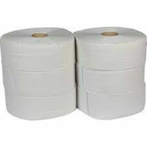 Toaletný papier Jumbo 280mm Gigant L 2vrs. 65% bielený návin 260m 6ks / predaj po balení vyobraziť
