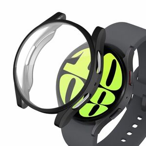 Tech-Protect Defense puzdro so sklom na Samsung Galaxy Watch 6 40mm, čierne vyobraziť