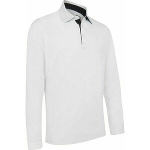 Callaway Mens Long Sleeve Performance Polo Bright White M Polo košeľa vyobraziť