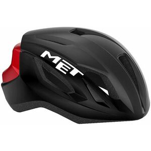MET Strale Black Red Metallic/Glossy M (56-58 cm) Prilba na bicykel vyobraziť