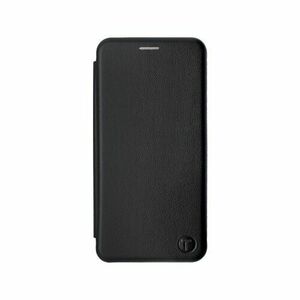 mobilNET knižkové puzdro iPhone 15 Pro, čierne (Lichi) vyobraziť
