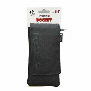 Puzdro Swissten Pocket so šnúrkou, univerzálne 6, 8" - čierne vyobraziť