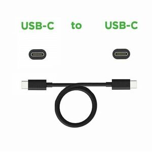 Motorola USB-C / USB-C Datový Kabel 2m Black vyobraziť