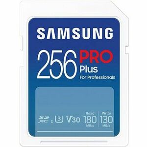 Samsung/SDXC/256GB/180MBps/USB 3.0/USB-A/Class 10/+ Adaptér/Modrá vyobraziť