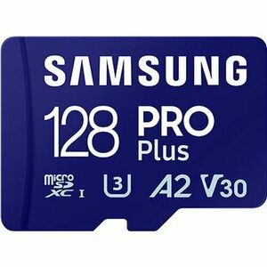 Samsung/micro SDXC/128GB/180MBps/USB 3.0/USB-A/Class 10/+ Adaptér/Modrá vyobraziť